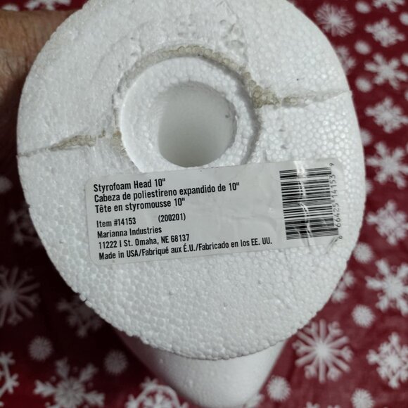 TLC Light Brownish Blonde Wavy Nora Style Wig With 10” Styrofoam Head - Picture 8 of 10